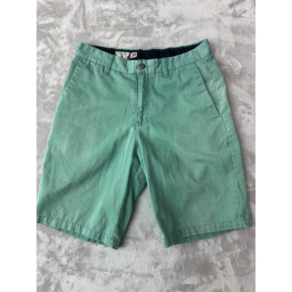 Volcom Mens Frickin Chino Short Seafoam Green Size 30 Skate Surf Casual A09113PC